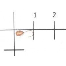 Мормышка Капля d2.7 К.м Тула