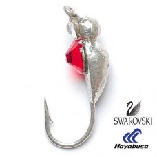 Мормышка вольфрамовая Salmo ЖУК с петел. и Swarovski 030/13