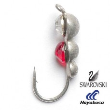 Мормышка вольфрамовая Salmo МУРАВЕЙ 2 с петел. и Swarovski 030/04