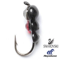 Мормышка вольфрамовая Salmo МУРАВЕЙ 2 с петел. и Swarovski 040/06