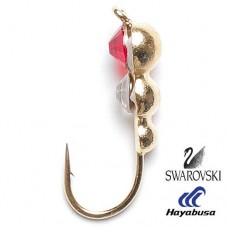 Мормышка вольфрамовая Salmo МУРАВЕЙ 2 с петел. и Swarovski 040/02