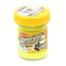 Паста Natural scent TroutBait Fish pellet Sunshine yellow (рыбный пеллетс) Berkley