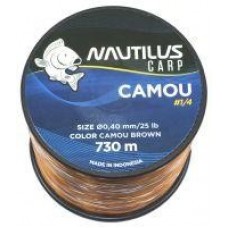 Леска Camou B. 730м 0,40мм 25lb Nautilus