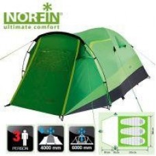 Палатка туристическая Norfin Bream 3 NF