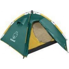 Палатка туристическая Клер 3 V2 зеленый Greenell