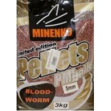 Пеллетс прикормочный PMBaits Pellets Big Pack Bloodworm 5 мм. Миненко