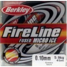 Шнур FireLine Micro Ice Green 45м 0,12мм Berkley