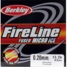Шнур FireLine Micro Ice Smoke 45м 0,10мм Berkley