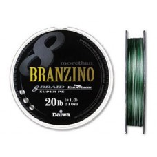 Плетеная леска DAIWA Morethan BRANZINO 8 Braid + Si / #1 (20LB) - 210м