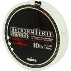 Плетеная леска DAIWA Morethan Sensor+SI # 1 (16 Lb) - 150м