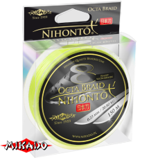 Плетеный шнур " Mikado " NIHONTO OCTA BRAID FLUO 0,20 (150м) - 18,10кг (Z24F-020)