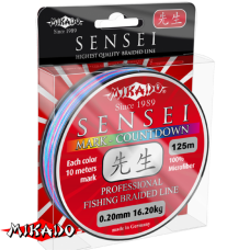 Плетеный шнур " Mikado " SENSEI MARK-COUNTDOWN 0,28 (125м) - 23,20кг (Z15-028)