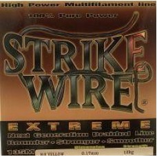 Шнур Wire Extreme 135м 0.19мм yellow STRIKE PRO