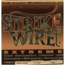 Шнур Wire Extremе 135м 0.17мм mossgreen STRIKE PRO