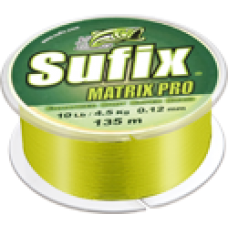 Нить Sufix Matrix Pro Chartreuse 135м 0.23мм 13,6 кг