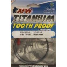 Поводковый материал AFW Titanium Tooth Proof 6.8кг, 4.6м