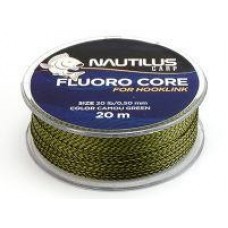 Поводковый материал Fluoro Core 20м 30lb camou green Nautilus