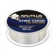 Поводковый материал Stiff Chod 20м 10lb clear Nautilus