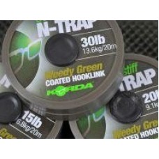 Поводковый материал Korda N Trap Semi 20lb Silt