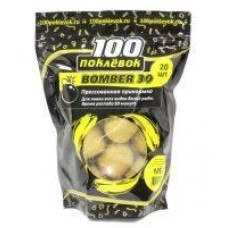 Прикормка 100 поклевок Bomber-30 Мед