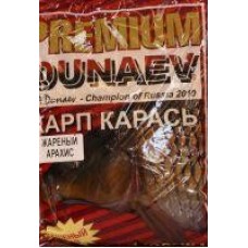 Прикормка Dunaev Premium 1кг Карп-Карась Жареный арахис