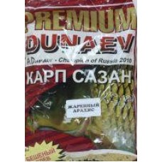 Прикормка Dunaev Premium 1кг Карп-Сазан Жареный арахис