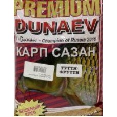 Прикормка Dunaev Premium 1кг Карп-Сазан Тутти-Фрутти