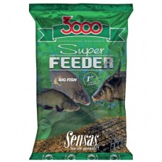 Прикормка Sensas 3000 Super FEEDER LAKE Black 1кг