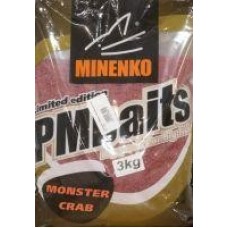 Прикормка PMBaits Carp Monster Crab 3кг. Миненко