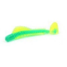 Приманка Pulse-R Paddle Tail 3.25 Chartreuse/Green Core B Fish & Tackle