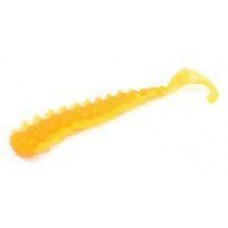 Приманка Ribbed Worm 3" 014 Crazy Orange fish smell Aiko