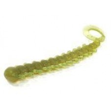 Приманка Ribbed Worm 3" 005 N.Olive fish smell Aiko