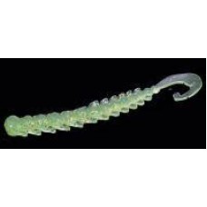 Приманка Ribbed Worm 3" 006 Lime fish smell Aiko