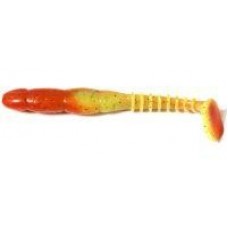 Приманка Rockvibe Shad FAT 4" 308 Marble Chart Orange Reins