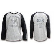 Футболка O.S.P Long Sleeve T-Shirt Raglan Black L