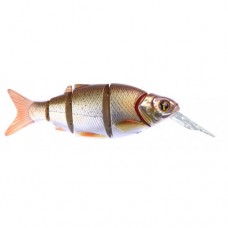 Воблер Izumi Shad Alive WITH LIP 5 section white fish 145 DD (SUSPENDING) №3