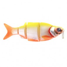 Воблер Izumi Shad Alive WITH LIP 5 section white fish 105 MD (SUSPENDING) №4