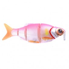 Воблер Izumi Shad Alive WITH LIP 5 section white fish 145 DD (SUSPENDING) №7