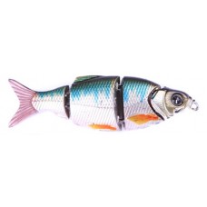 Воблер Izumi Shad Alive 4 section white fish 80 (SLOW SINKING) №6