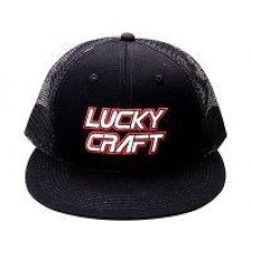 Кепка Lucky Craft Flat Visor Cap black&red