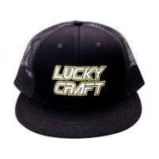 Кепка Lucky Craft Flat Visor Cap black&yellow