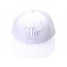 Кепка Lucky Craft Pop Flex Fit Cap Center white&white