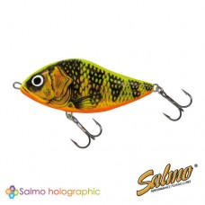 Воблер плавающий джеркбейт Salmo SLIDER F 07/GFP