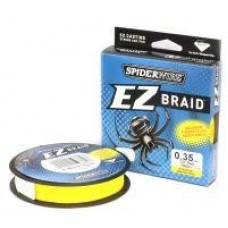 Шнур EZ Braid 100м 0,30мм Yellow Spiderwire