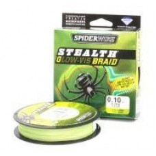 Шнур Stealth Glow-Vis Braid 137м 0,10мм Spiderwire