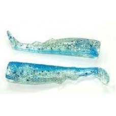 Приманка Tails of Optimum 4" 519 Blue Diamond Lucky Craft
