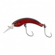 Воблер JACKALL TIMON Noracra 42F shobokure red