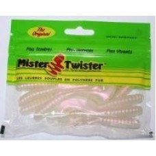 Приманка Twist 100 1P-White Perl Mister Twister