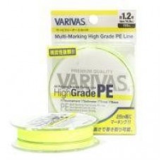 Шнур High Grade PE 150 0.6 yellow Varivas