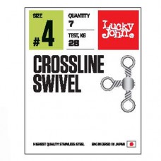 Вертлюги трехстор. LJ Pro Series CROSSLINE SWIVEL 008 10шт.